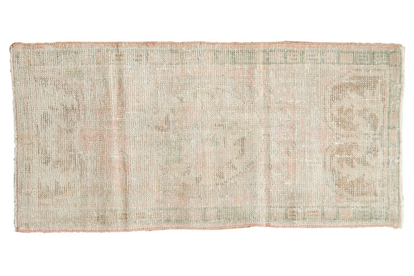 Vintage Distressed Oushak Rug Runner / ONH item 7150