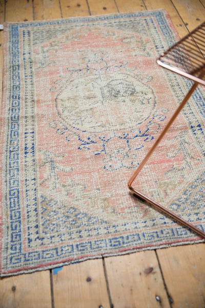 2.5x4.5 Vintage Distressed Oushak Rug // ONH Item 7153 Image 2