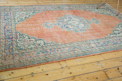5.5x8.5 Vintage Distressed Oushak Carpet // ONH Item 7160 Image 9