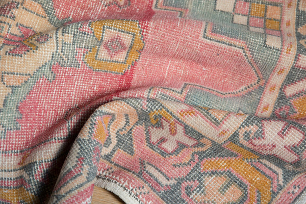 3x9.5 Vintage Distressed Oushak Rug Runner // ONH Item 7161 Image 9