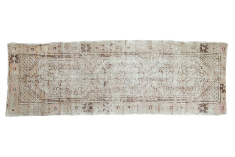 3x8 Vintage Distressed Oushak Rug Runner // ONH Item 7162