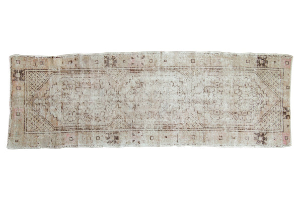 3x8 Vintage Distressed Oushak Rug Runner // ONH Item 7162