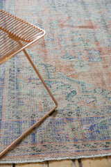 6x9.5 Vintage Distressed Oushak Carpet // ONH Item 7165 Image 3