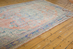6x9.5 Vintage Distressed Oushak Carpet // ONH Item 7165 Image 10
