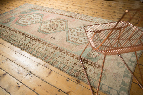 Vintage Distressed Oushak Rug Runner / ONH item 7169 Image 2