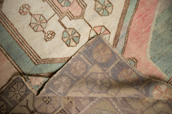 Vintage Distressed Oushak Rug Runner / ONH item 7169 Image 9