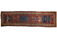 3x11.5 Antique Northwest Persian Rug Runner // ONH Item 7170