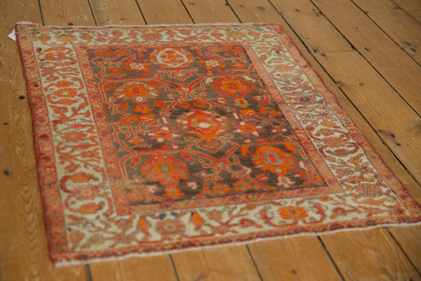 2.5x3 Antique Fragment Malayer Square Rug // ONH Item 7172 Image 4