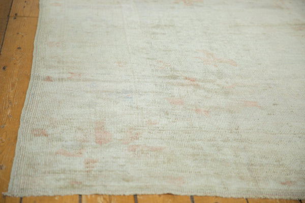 Vintage Distressed Oushak Square Carpet / ONH item 7173 Image 5