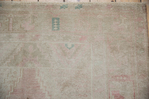 4x8.5 Vintage Distressed Oushak Rug Runner // ONH Item 7174 Image 2