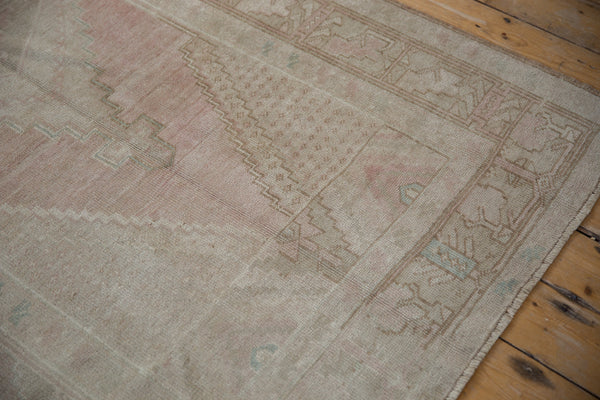 4x8.5 Vintage Distressed Oushak Rug Runner // ONH Item 7174 Image 6