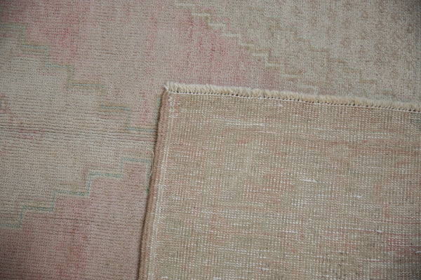 4x8.5 Vintage Distressed Oushak Rug Runner // ONH Item 7174 Image 9