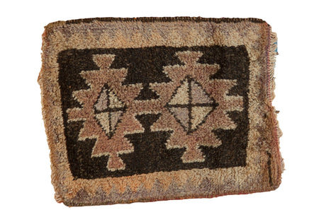 1.5x2 Vintage Oushak Square Rug Mat // ONH Item 7186