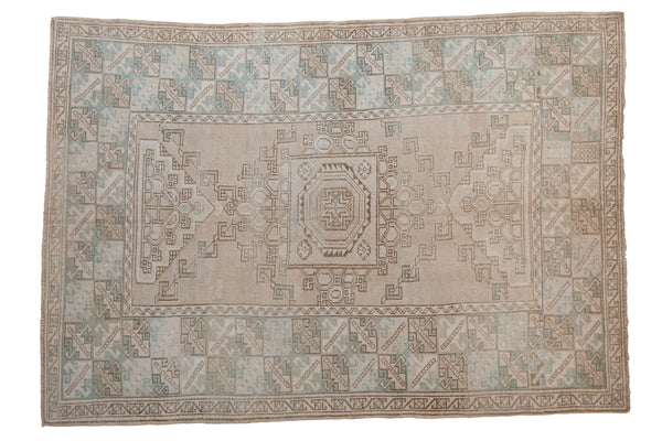 5x7.5 Vintage Distressed Oushak Rug // ONH Item 7188