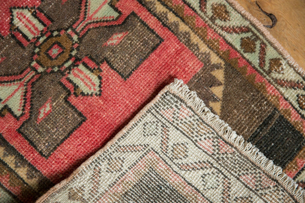 1.5x3 Vintage Distressed Oushak Rug Mat // ONH Item 7200 Image 5