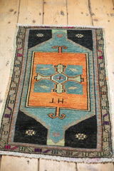 1.5x2.5 Vintage Distressed Oushak Rug Mat // ONH Item 7203 Image 5