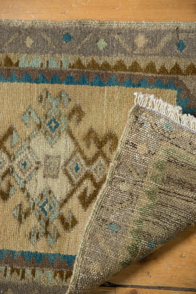 1.5x2.5 Vintage Distressed Oushak Rug Mat // ONH Item 7207 Image 6