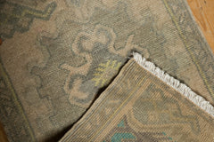 1.5x3.5 Vintage Distressed Oushak Rug Mat Runner // ONH Item 7211 Image 4