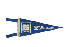 Mini Vintage Yale University Felt Flag Pennant
