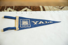 Mini Vintage Yale University Felt Flag Pennant Image 1