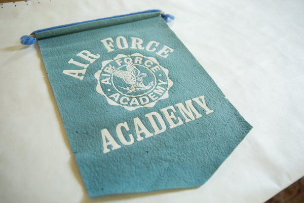 Vintage Air Force Academy Felt Banner Image 1
