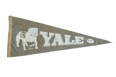 Vintage Yale Felt Flag Pennant