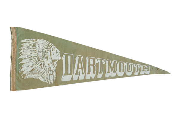 Vintage Dartmouth Felt Flag Pennant