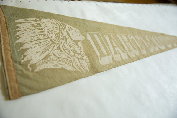 Vintage Dartmouth Felt Flag Pennant Image 1