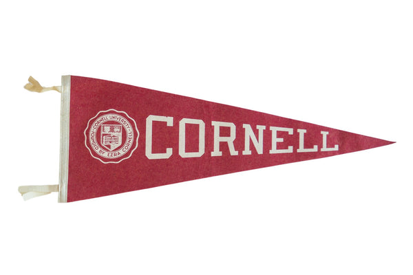 Vintage Cornell University Felt Flag Pennant