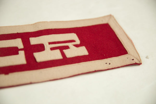 Vintage Exeter Felt Banner Image 2