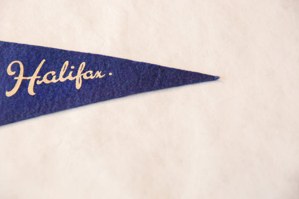 Vintage Halifax Canada Felt Flag Pennant // ONH Item 7255 Image 2