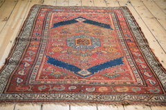 3.5x4.5 Antique Kurdish Square Rug // ONH Item 7259 Image 6