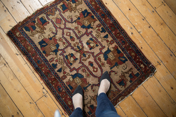 3x3.5 Antique Lilihan Square Rug // ONH Item 7260 Image 1