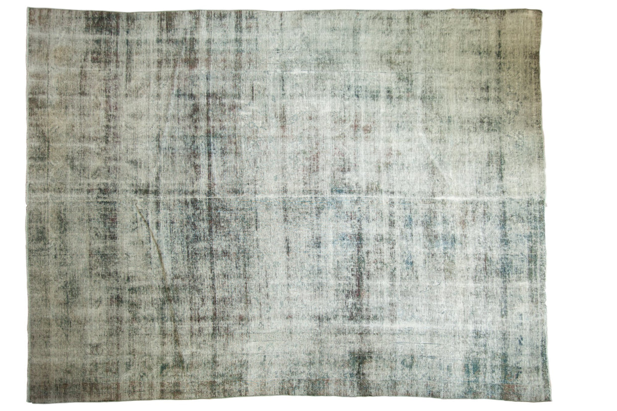 8.5x11.5 Vintage Distressed Sarouk Carpet // ONH Item 7266