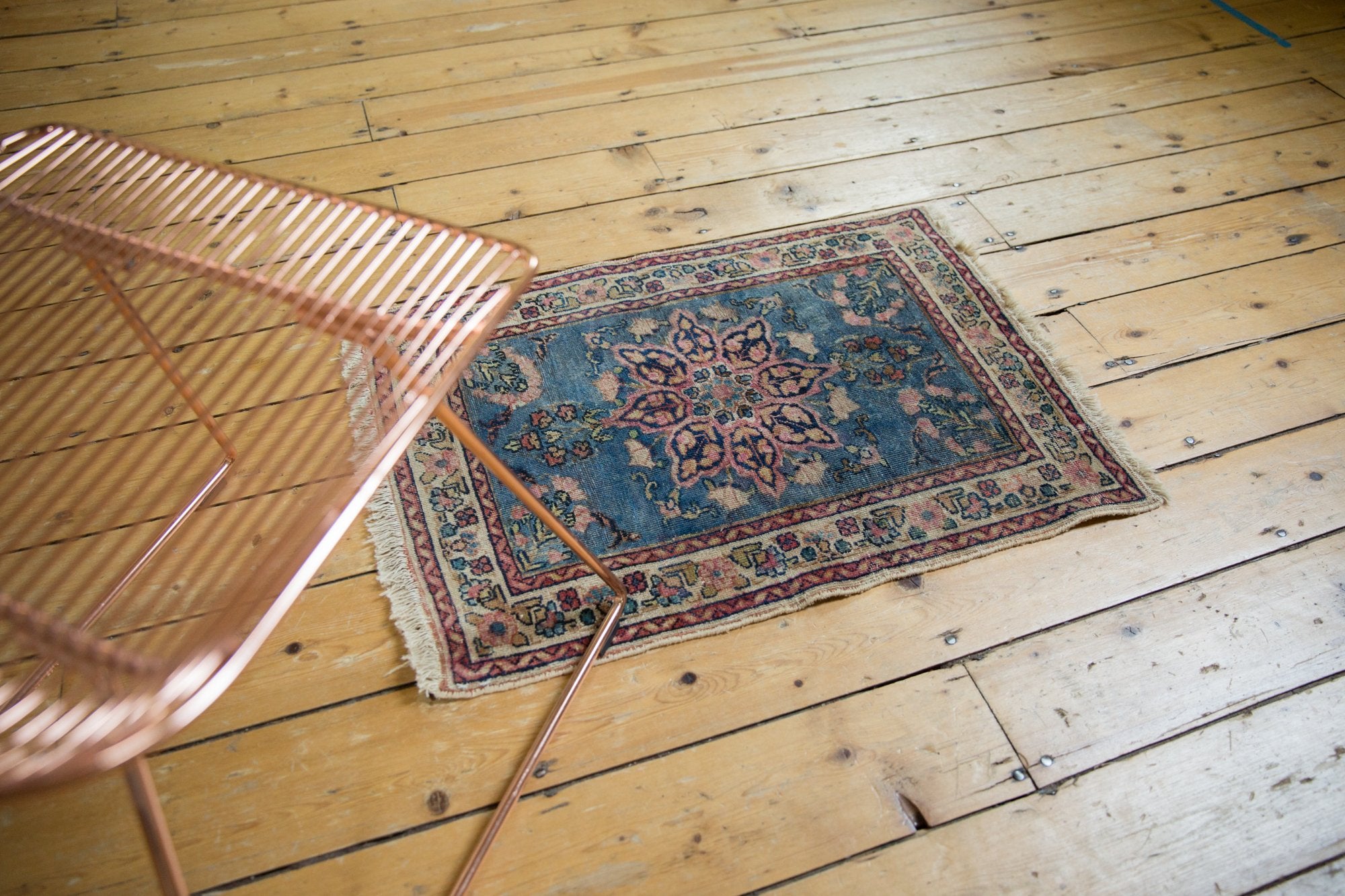 2x3 Vintage Tabriz Rug Mat // ONH Item 7280 Image 1