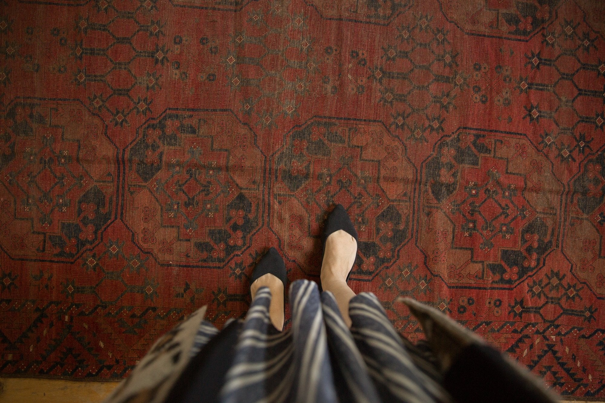 8x9.5 Vintage Ersari Carpet // ONH Item 7285 Image 1