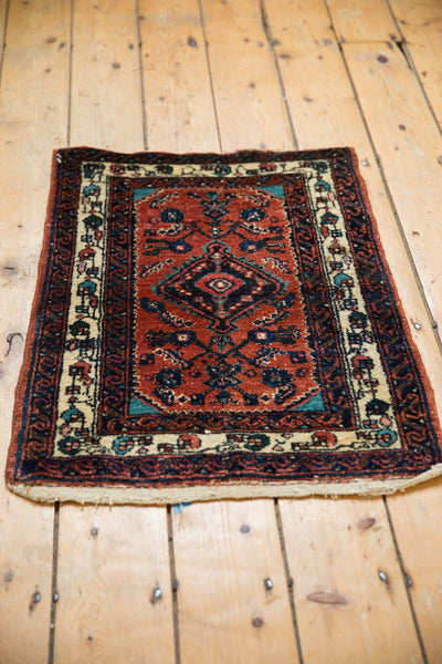 2x2.5 Vintage Engelas Square Rug Mat // ONH Item 7288 Image 2