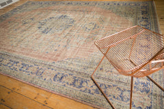 8x11.5 Vintage Distressed Oushak Carpet // ONH Item 7294 Image 2