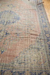 8x11.5 Vintage Distressed Oushak Carpet // ONH Item 7294 Image 10