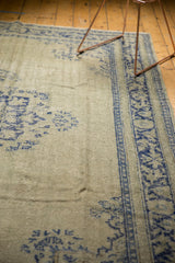 6.5x9.5 Vintage Distressed Oushak Carpet // ONH Item 7295 Image 7
