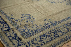 6.5x9.5 Vintage Distressed Oushak Carpet // ONH Item 7295 Image 9