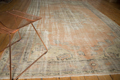 6.5x10.5 Vintage Distressed Oushak Carpet // ONH Item 7296 Image 2