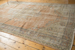 6.5x10.5 Vintage Distressed Oushak Carpet // ONH Item 7296 Image 8
