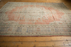 8x11.5 Vintage Distressed Oushak Carpet // ONH Item 7299 Image 8