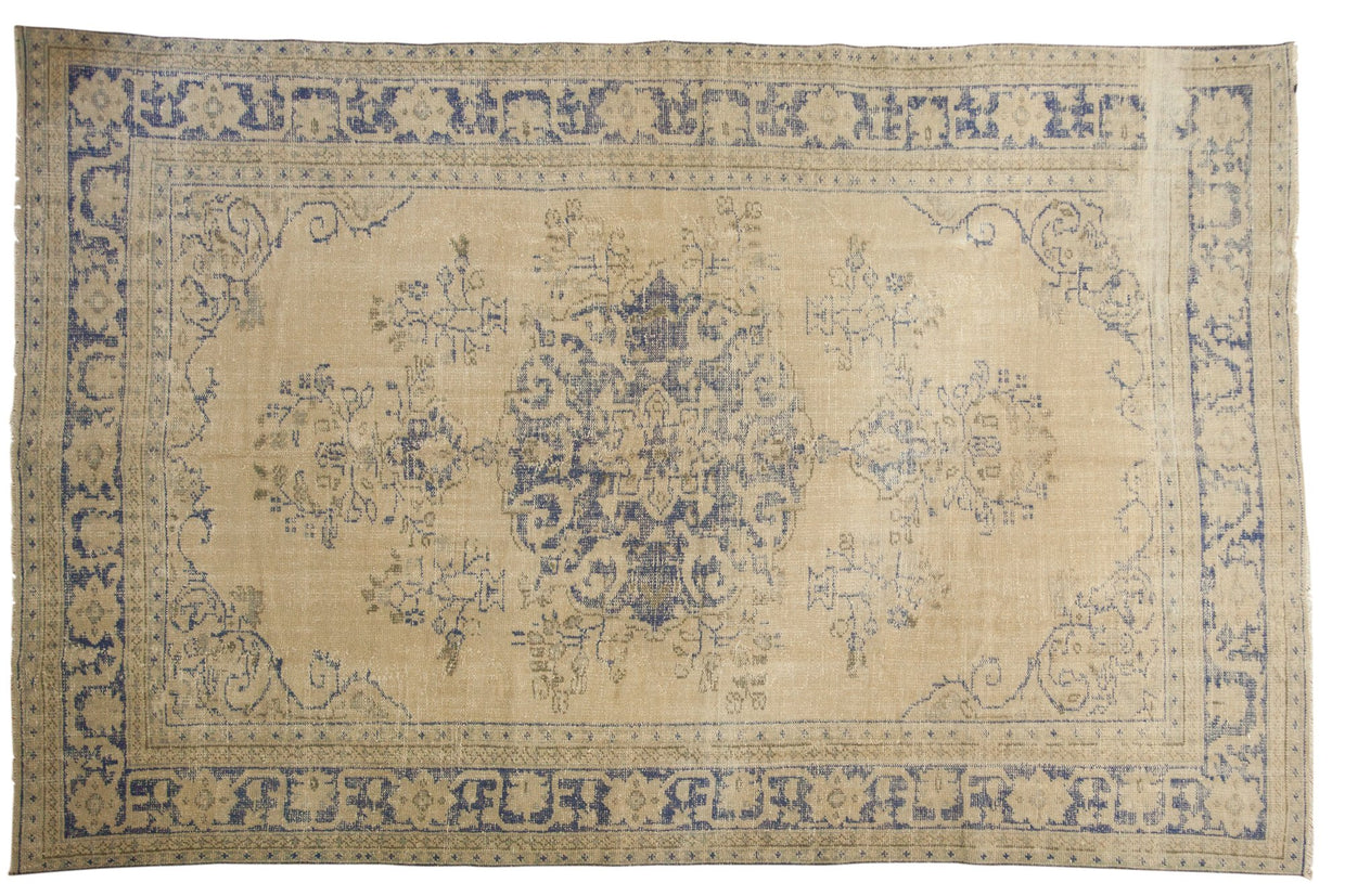 RESERVED 7.5x12 Vintage Distressed Oushak Carpet // ONH Item 7300