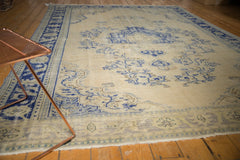 8x11.5 Vintage Distressed Oushak Carpet // ONH Item 7303 Image 4