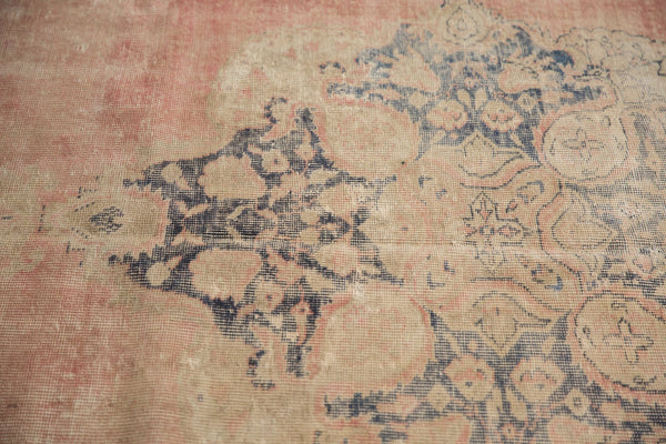 Vintage Distressed Oushak Carpet / ONH item 7306 Image 8