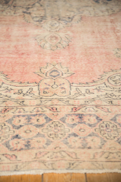 Vintage Distressed Oushak Carpet / ONH item 7306 Image 11