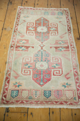 2x3.5 Vintage Distressed Oushak Rug // ONH Item 7310 Image 5