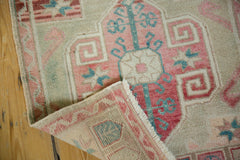 2x3.5 Vintage Distressed Oushak Rug // ONH Item 7310 Image 6